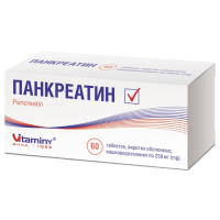 Панкреатин 250мг №60 таб гастрорезистентные